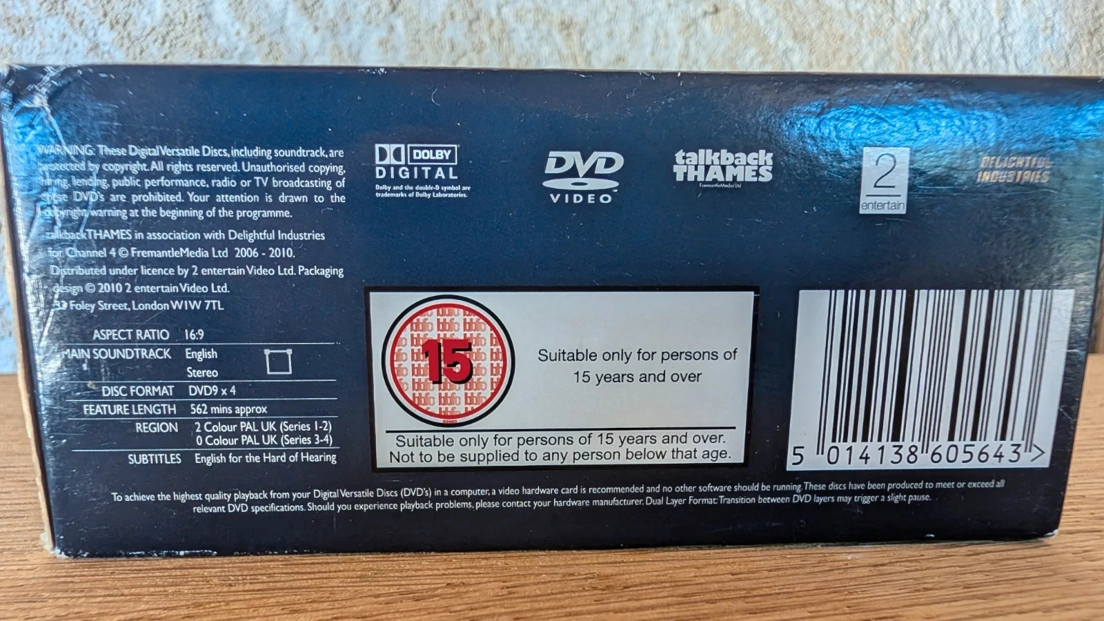 box set DVD The IT Crowd series 1 4 complete import UK VO ST English – photo 4